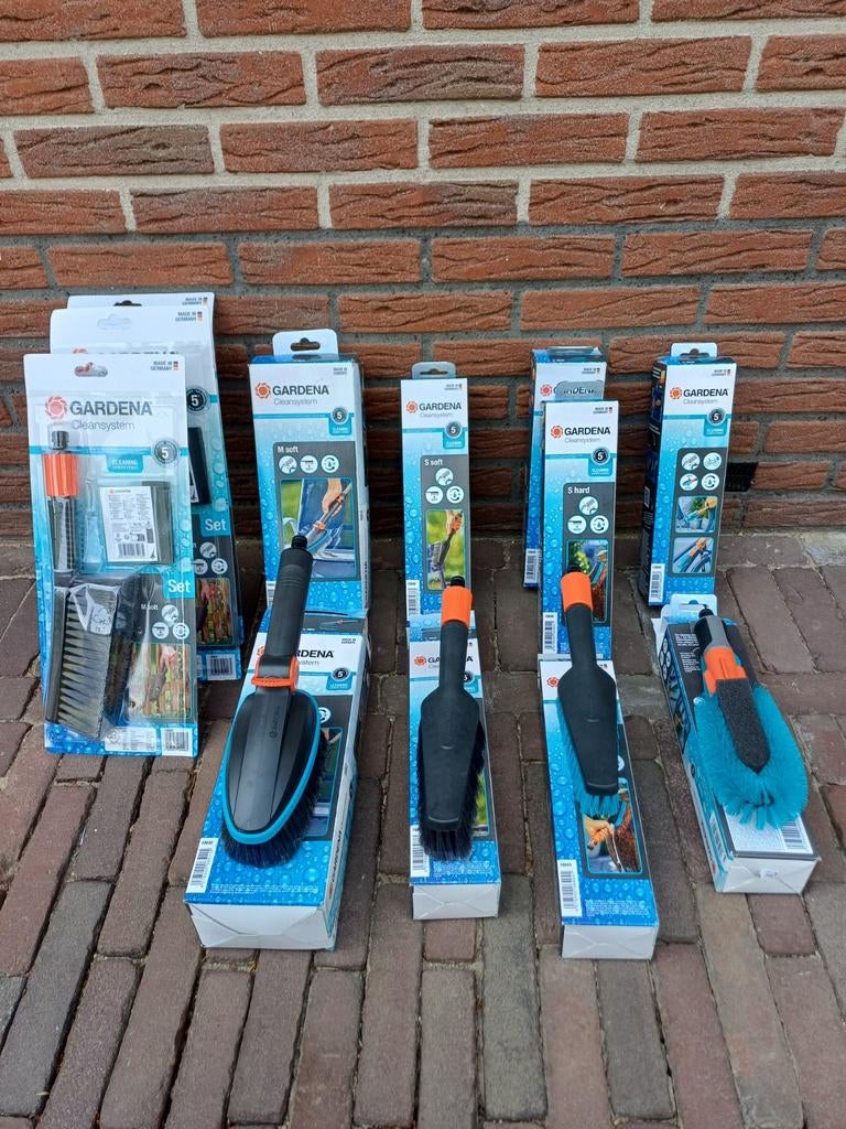 Gardena Wasborstel diversen., Ophalen of Verzenden, Nieuw
