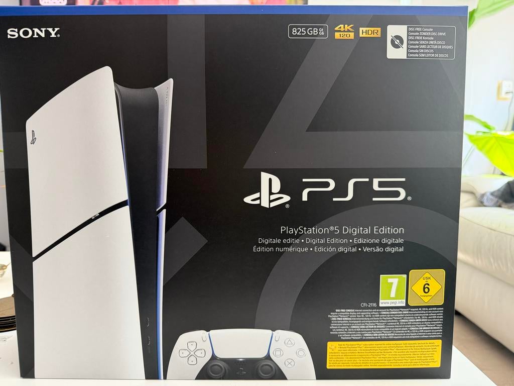 Sony PlayStation 5 Digital Edition - Nieuw in doos gesealed!, Spelcomputers en Games, Spelcomputers | Sony PlayStation 5, Nieuw