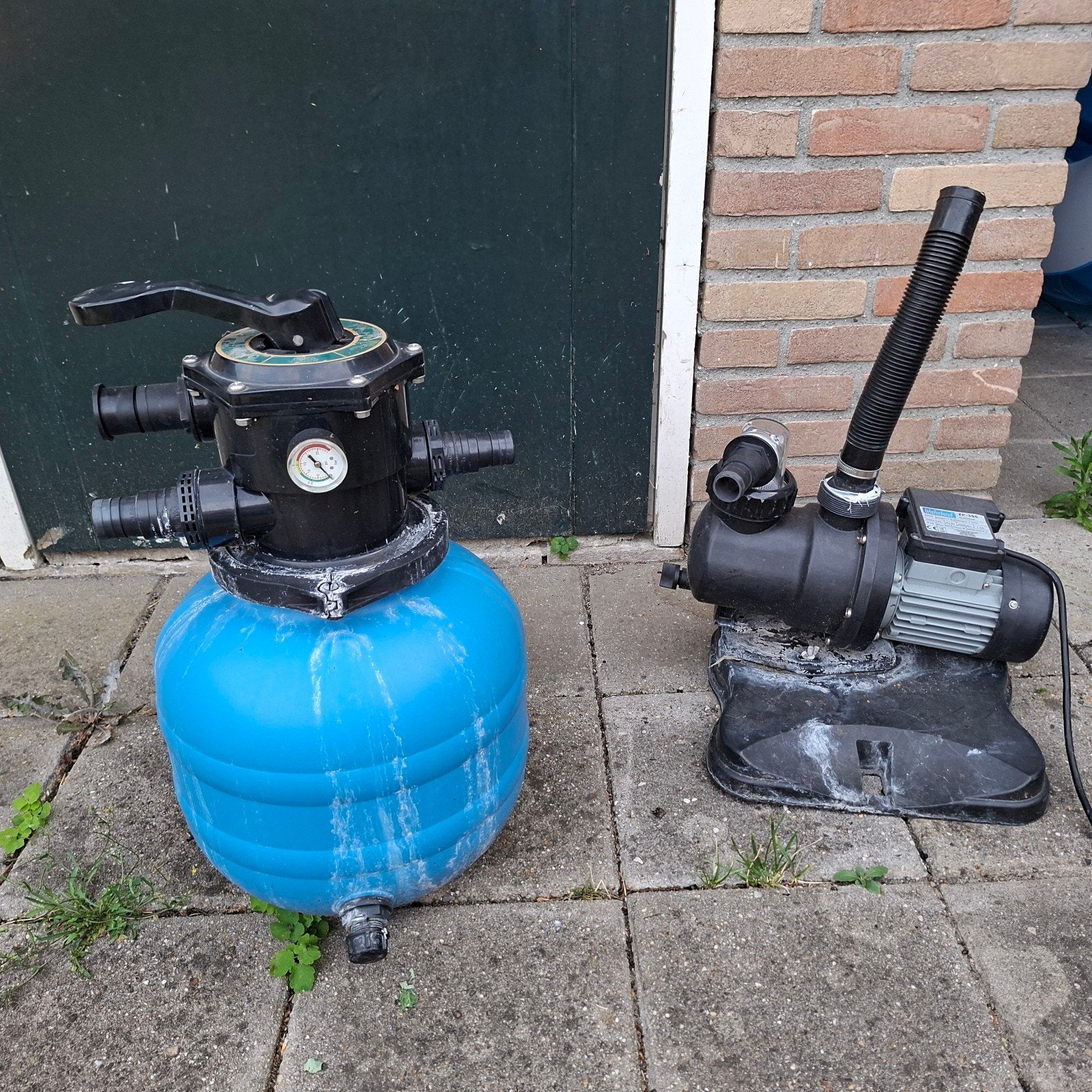 Waterland ZF-300 zandfilterpomp voor zwembad, Ophalen, Gebruikt, Opzetzwembad