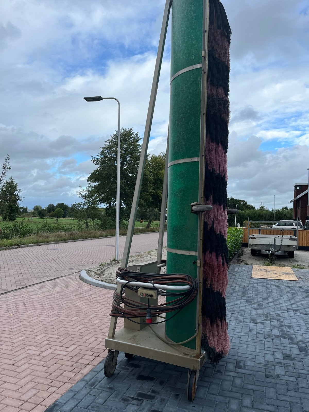 Steinbrückner EBA 2000-L-WM-H mobiele wasborstel, Ophalen
