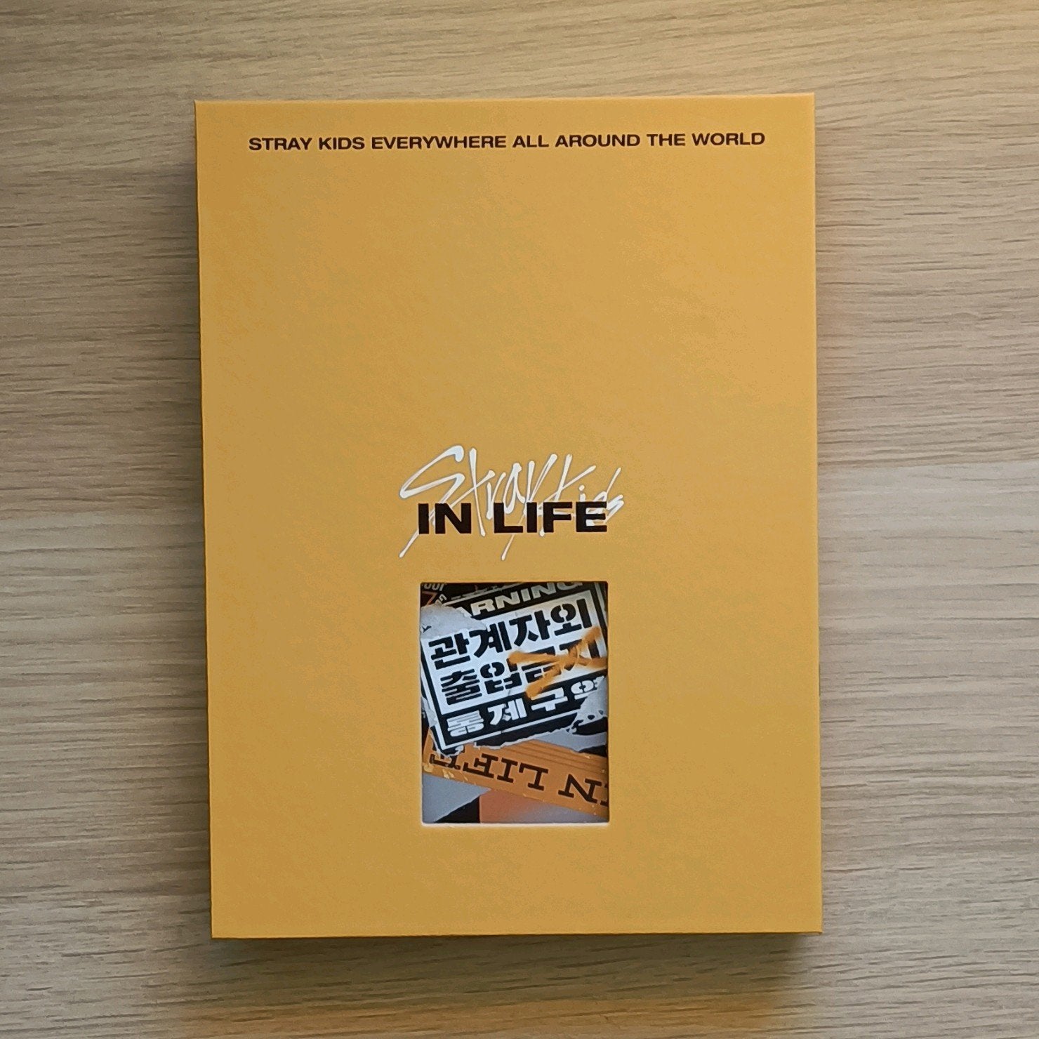 Stray kids in life album geel zonder pc's, Ophalen of Verzenden, Zo goed als nieuw, Cd of Plaat