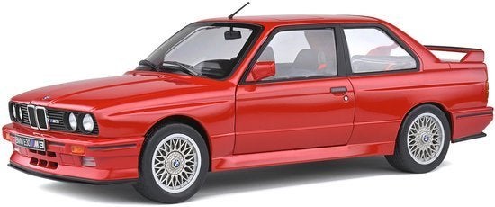 BMW E30 M3 1986 Rood Modelauto 1/18 Solido, Solido, Auto, Solido, Nieuw