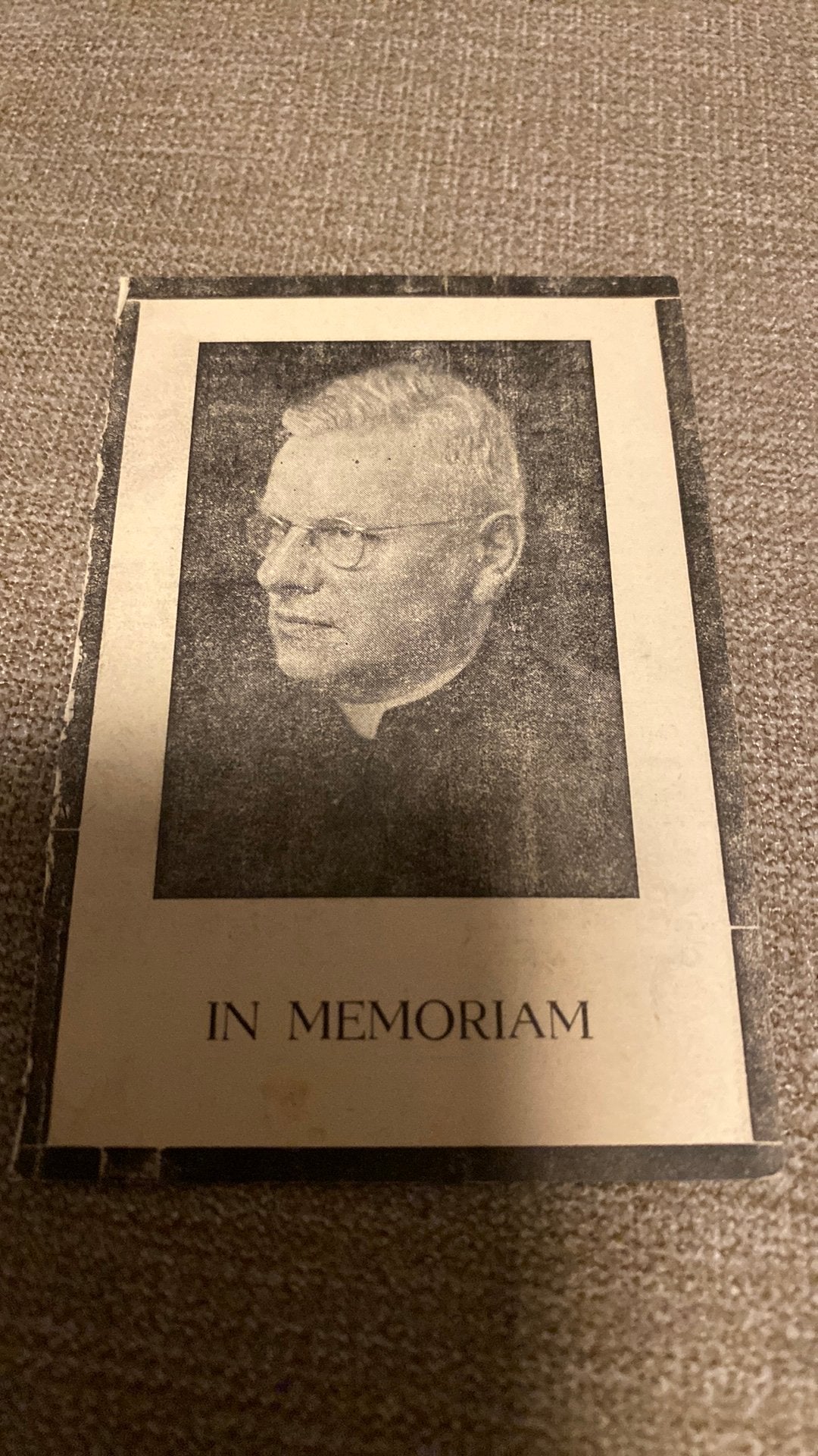 pastoor HC vd Kamp 1888 Gemert 1947 Hilvarenbeek, Ophalen of Verzenden