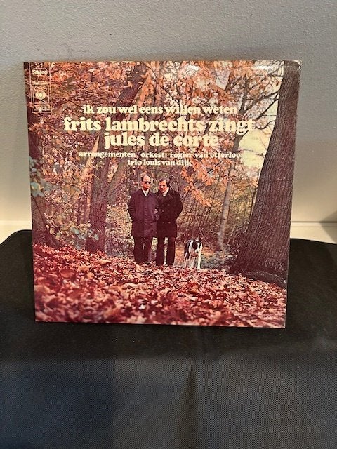 Frits Lambrechts Zingt Jules De Corte - Ik Zou Wel Eens Will, Ophalen of Verzenden, Zo goed als nieuw, 12 inch, Levenslied of Smartlap