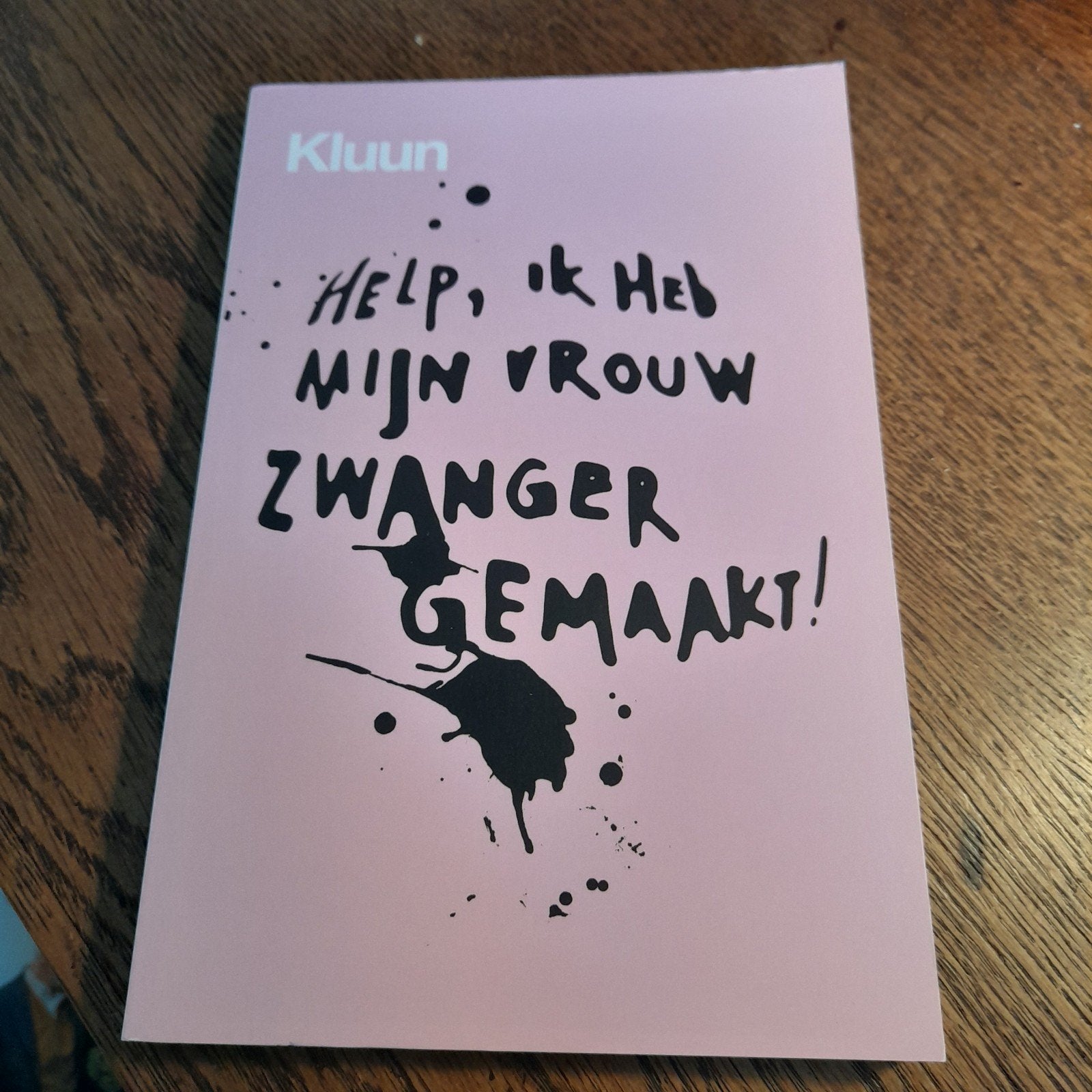 Kluun - Help ik heb mijn vrouw zwanger gemaakt (versie 2023), Ophalen of Verzenden, Nieuw, Zwangerschap en Bevalling, Kluun