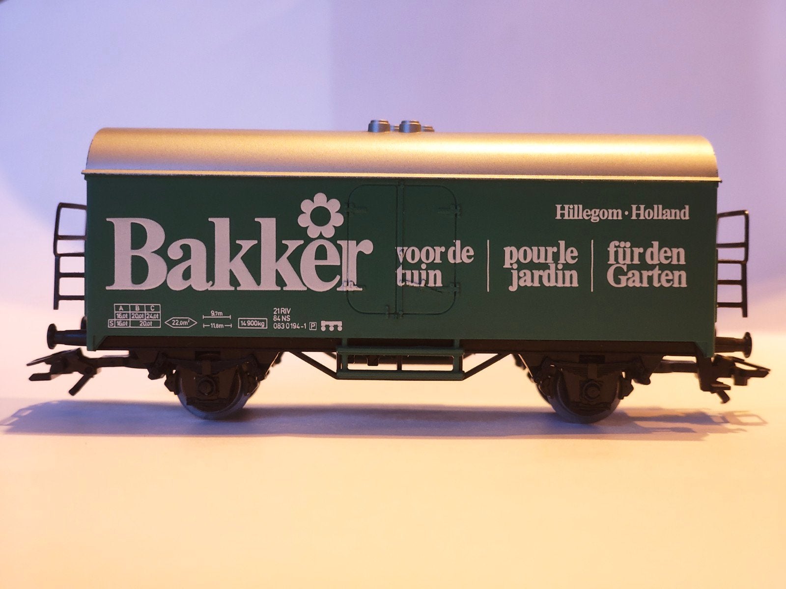 Märklin NS koelwagen "Bakker" zo goed als nieuw, Wisselstroom, Verzenden, Wagon, Märklin