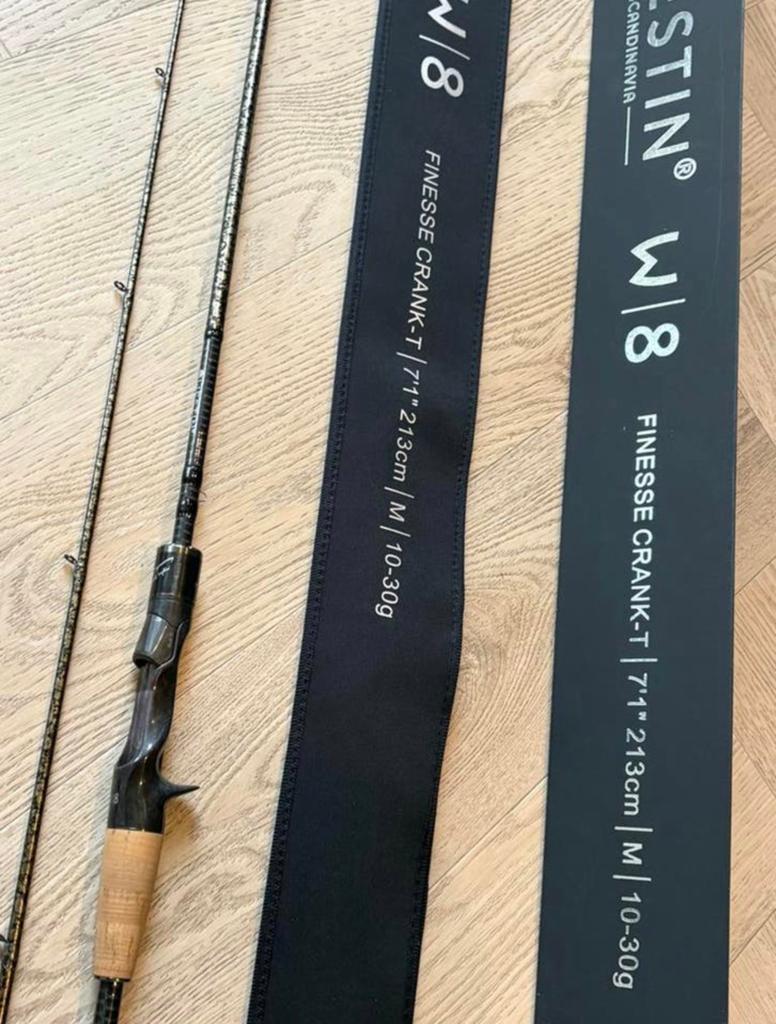 Westin W8 2nd Finesse Crank-T 213cm 10-30gr, Watersport en Boten, Hengelsport | Roofvissen, Ophalen of Verzenden, Zo goed als nieuw