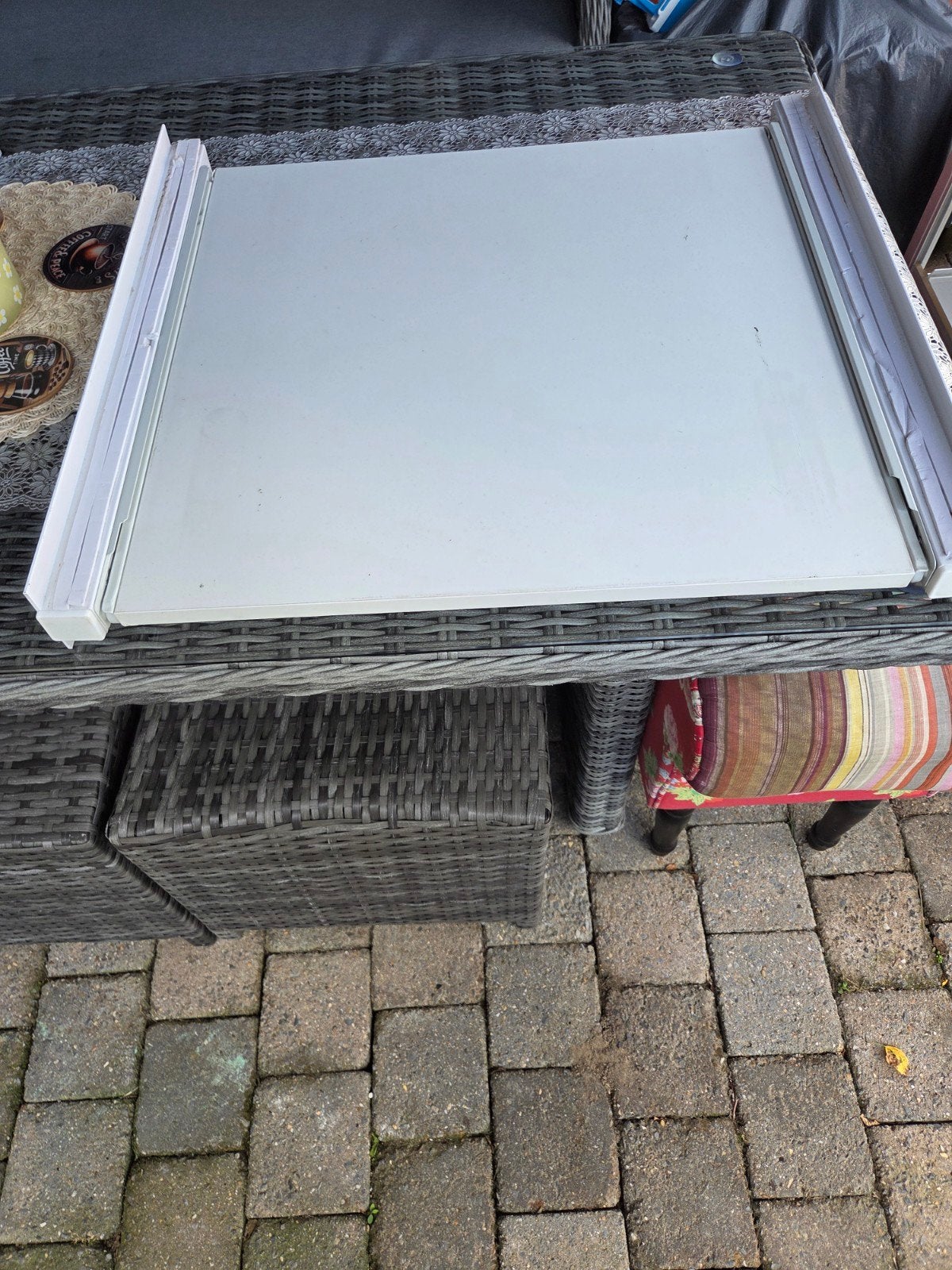 tussenstuk wasmachine droger, Ophalen, Gebruikt
