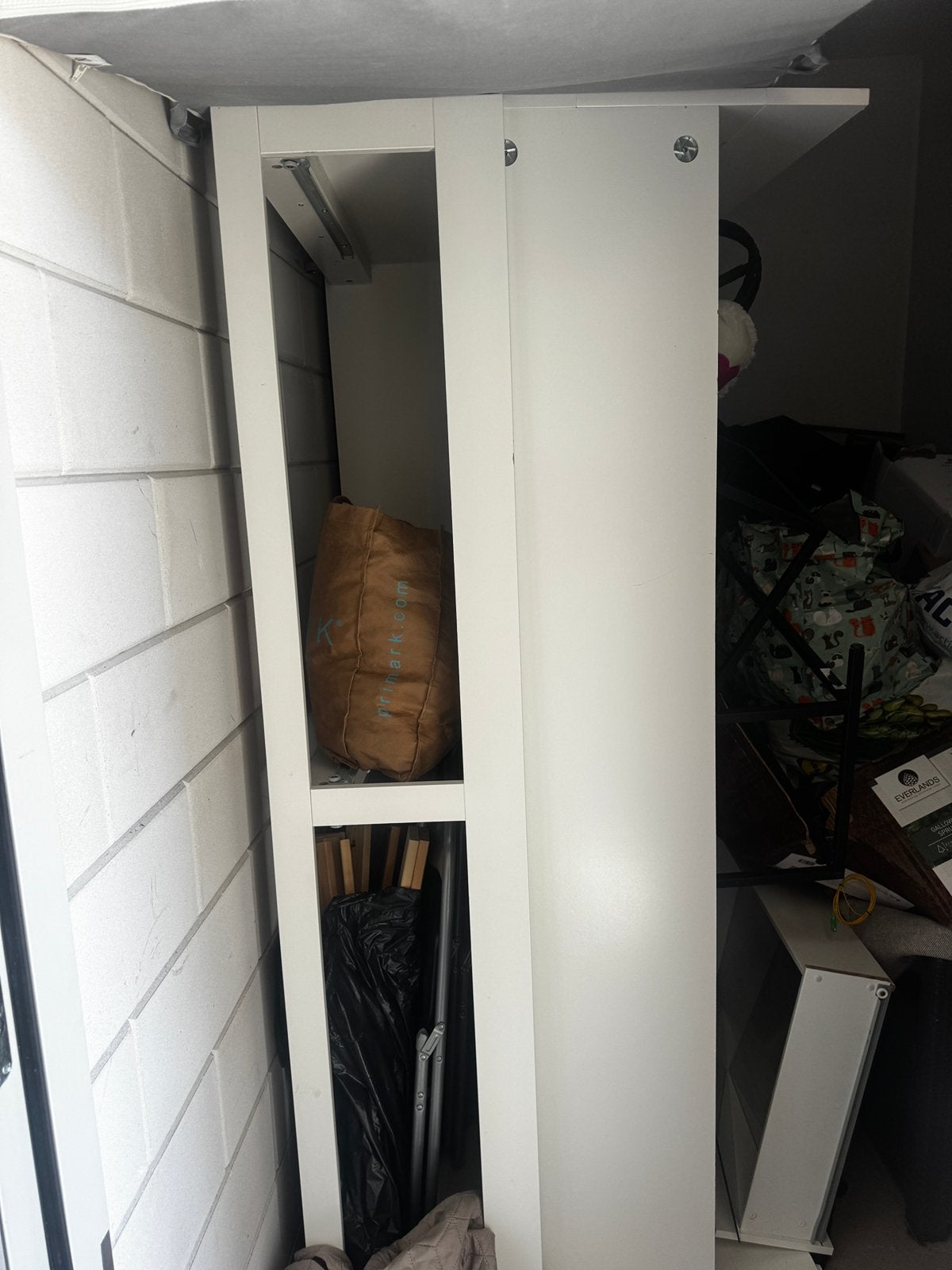 Brimnes Ikea logeerbed 80x200 uitschuifbaar 2pers., Ophalen, Wit, Tweepersoons, Zo goed als nieuw