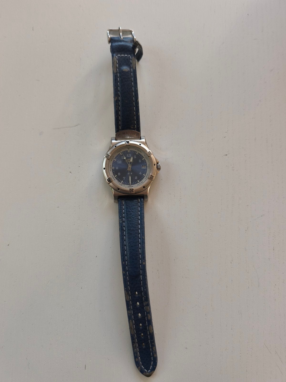 Camel Trophy Horloge - Gebruikt - Serie 661.2030-2039, Polshorloge, Ophalen, Overige merken, Leer