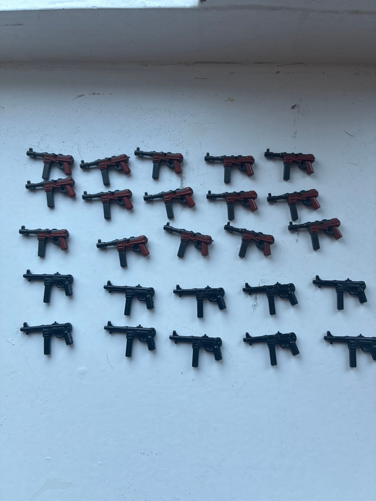 Grote partij Lego/bouwblokjes wapens en accessoires, Ophalen, Gebruikt, Overige merken