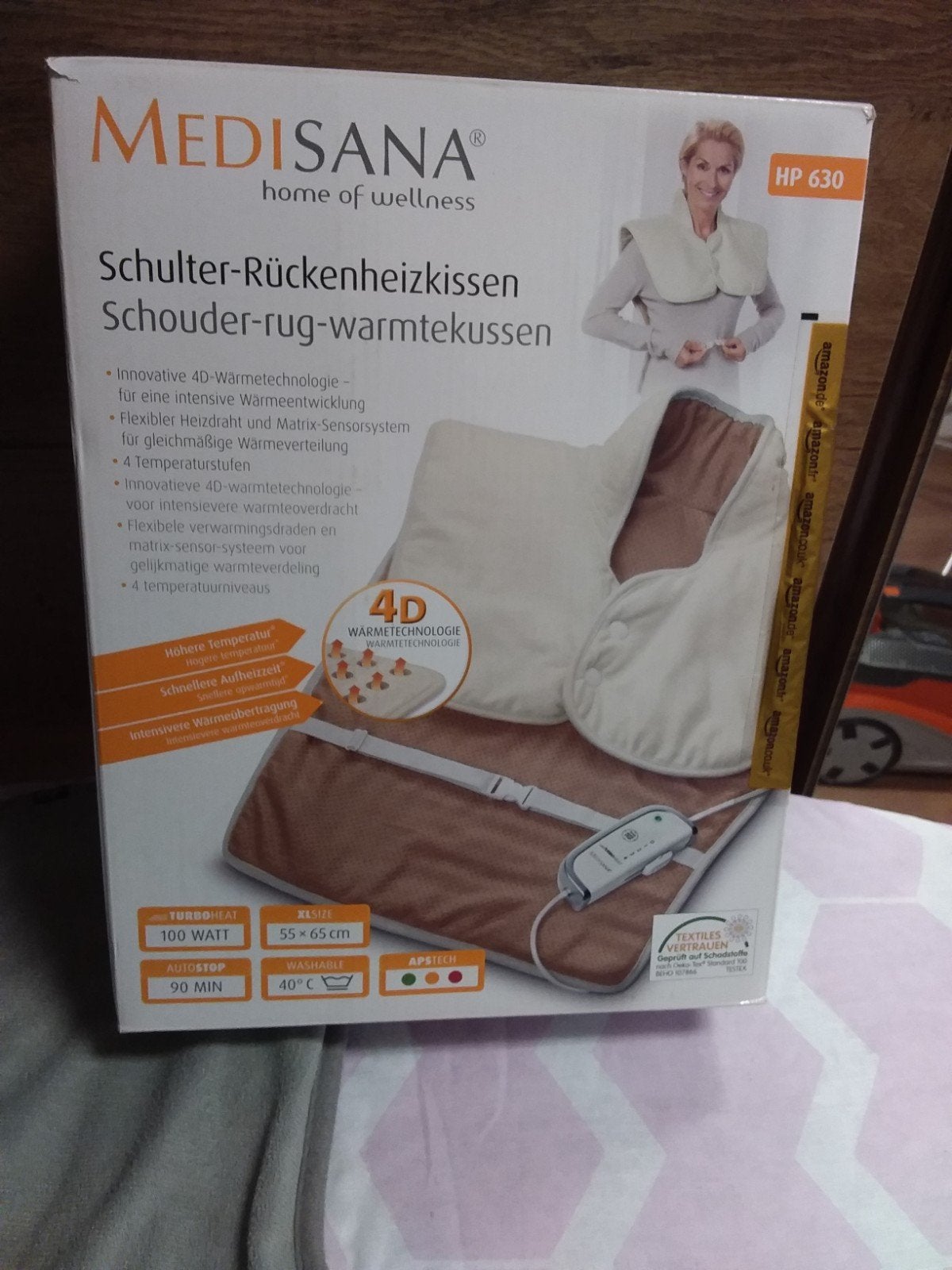 electrische schouder/nek/rug warmtekussen, Ophalen, Apparaat