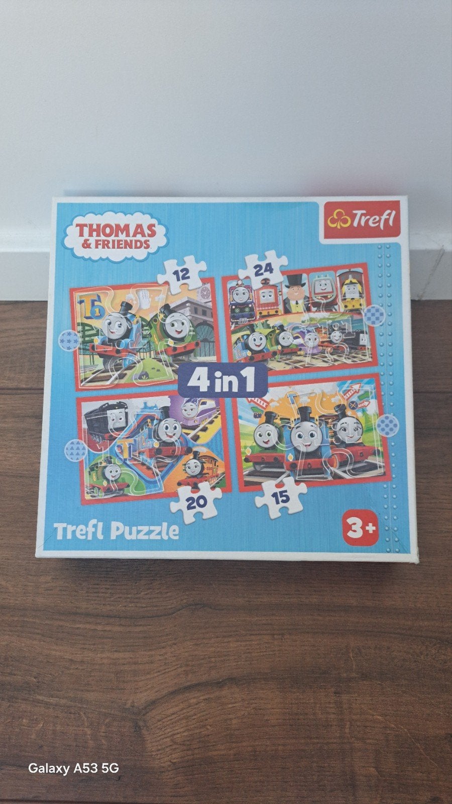 Thomas de trein 4 stuks, Kinderen en Baby's, Ophalen, Zo goed als nieuw, Puzzelen