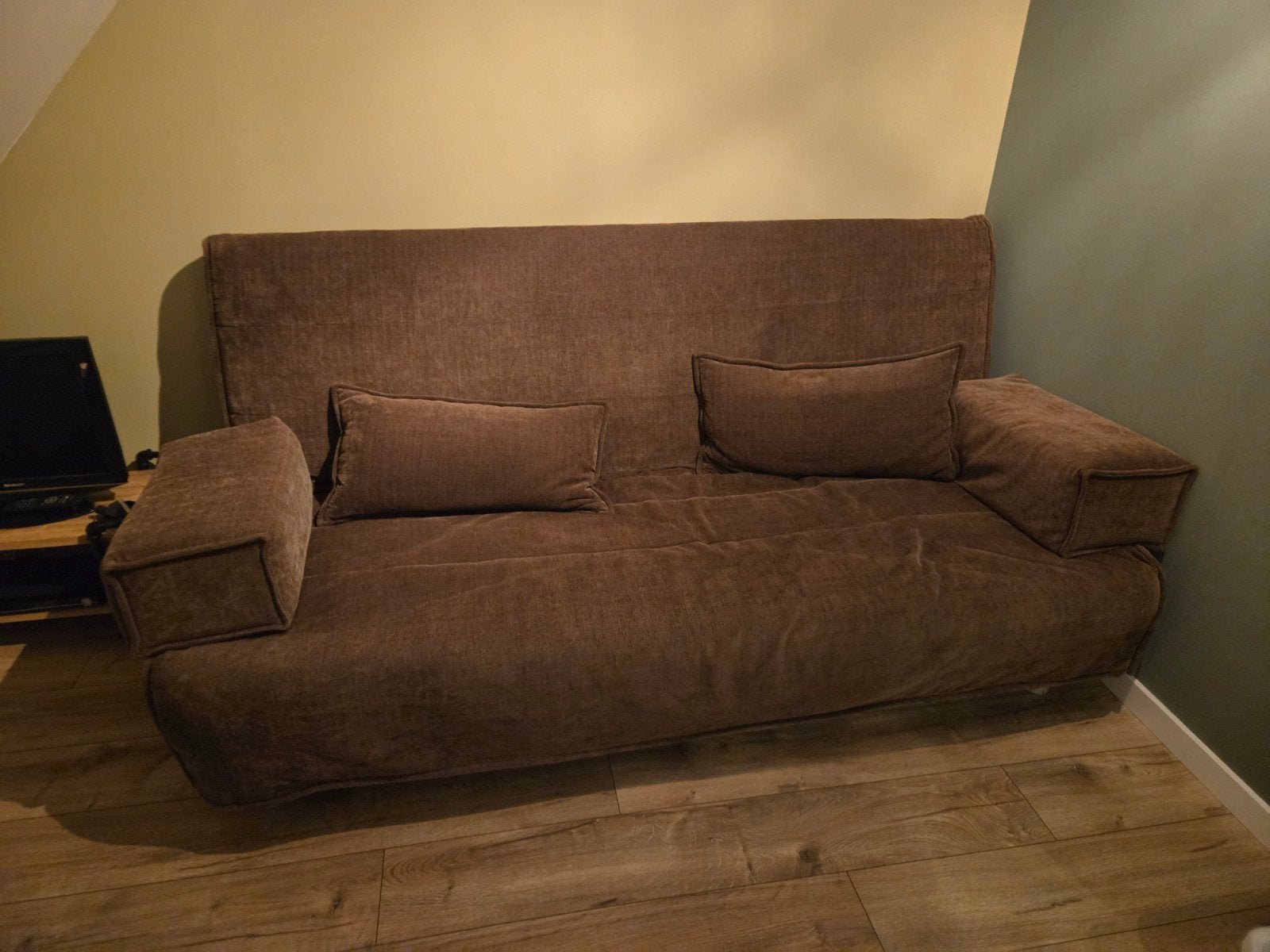 Ikea Beddinge slaapbank, Ophalen, Gebruikt, Bruin, Tweepersoons