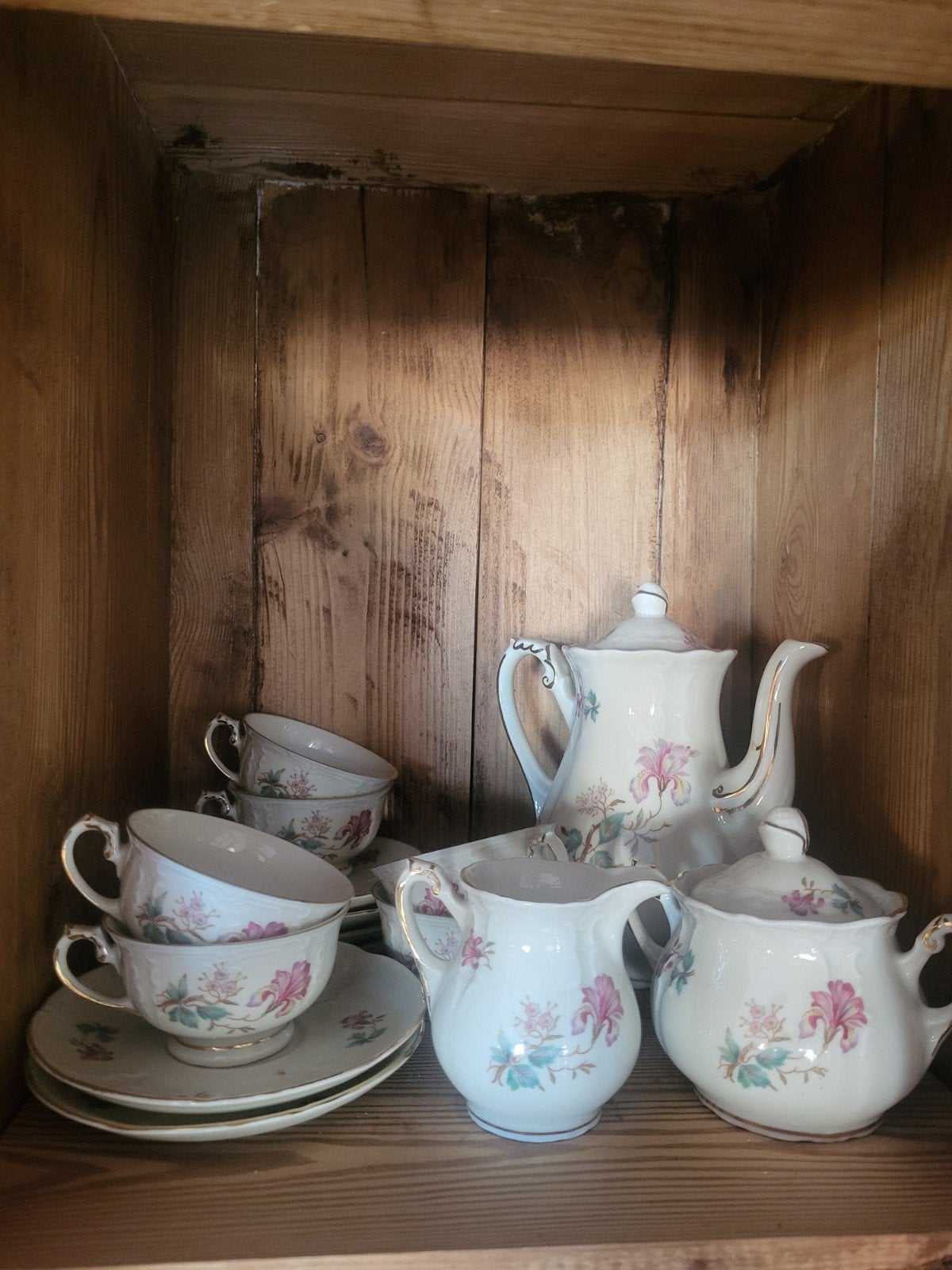 mosa theeservies-koffie servies hibiscus, Ophalen
