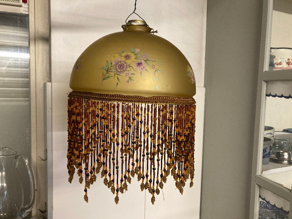 Lampenkap, Ophalen, 14 cm, Gebruikt, Meerkleurig