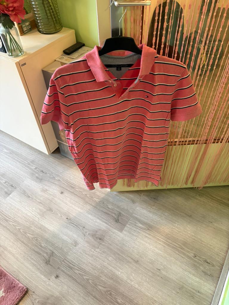 Tommy Hilfiger Maat L 🟢👈, Kleding | Heren, Polo's, Ophalen of Verzenden, Zo goed als nieuw, Blauw