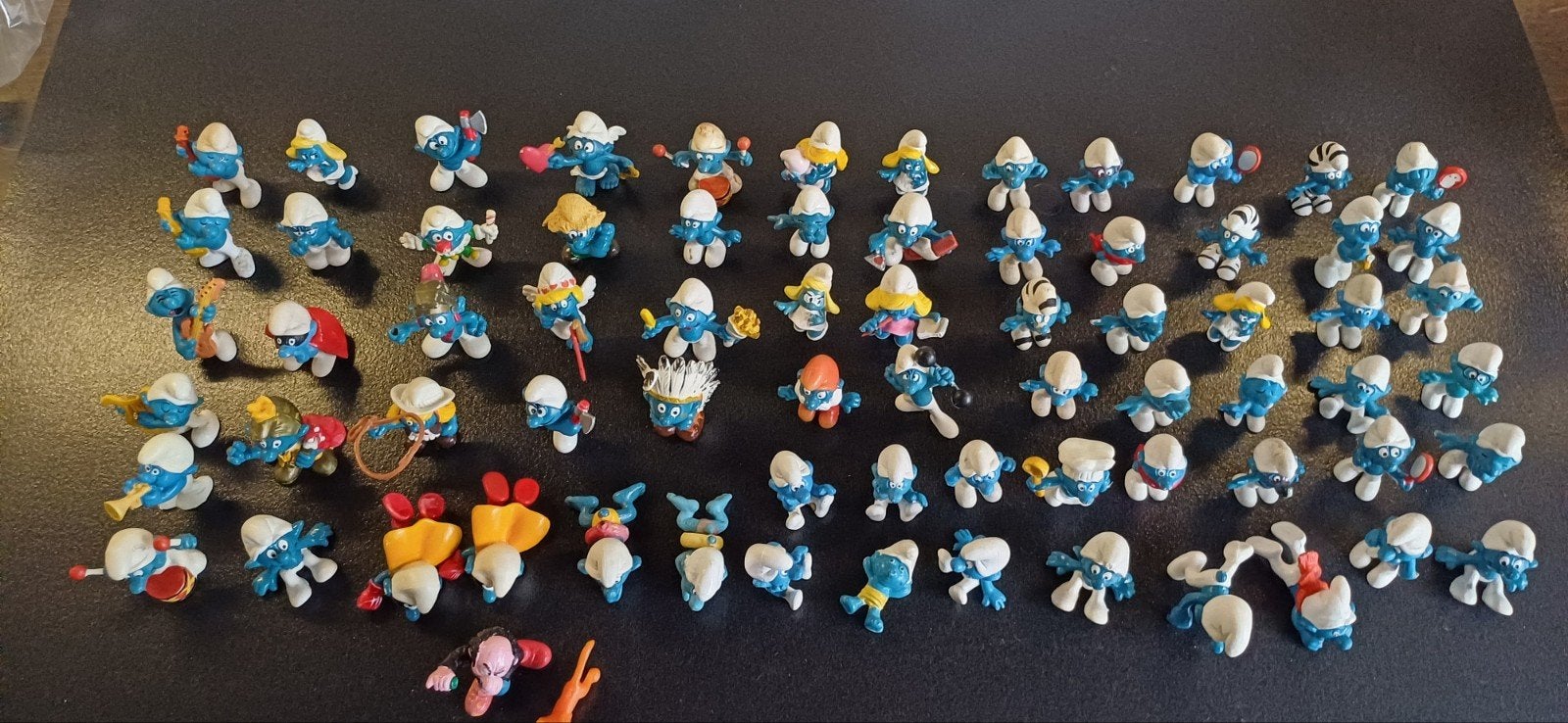 Peyo/schleich smurfen verzameling, Ophalen of Verzenden, Zo goed als nieuw, Verschillende Smurfen, Poppetje, Figuurtje of Knuffel