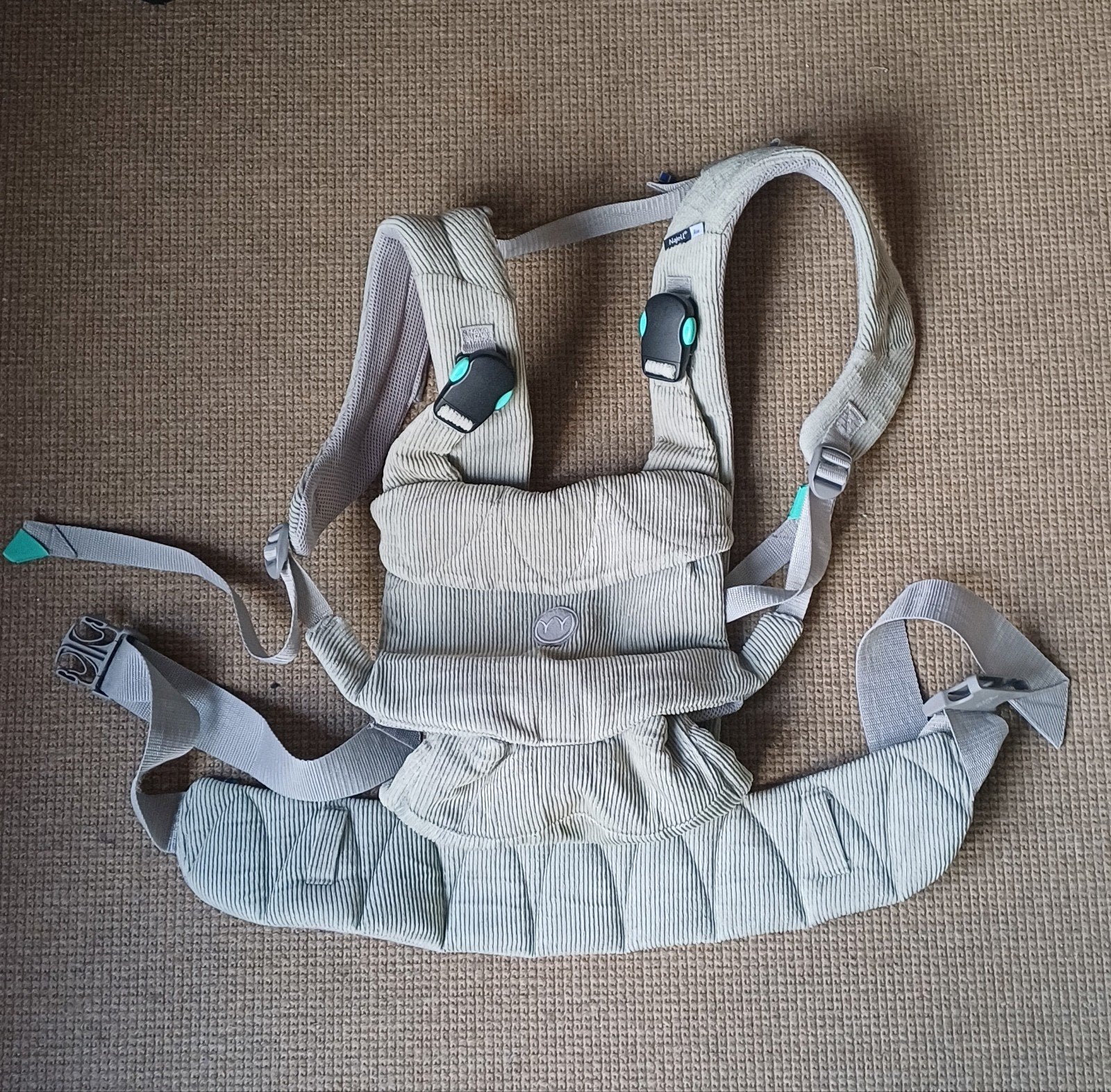 Najell Rise Draagzak - Mint Groen, Kinderen en Baby's, Gebruikt, Buik of Rug, Draagzak, Ophalen