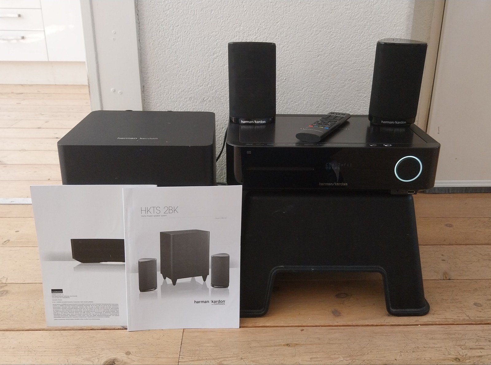 Harman Kardon BDS 270 2.1 Blu-ray Home Cinema Systeem, Overige merken, 2.1-systeem, Blu-ray-speler, 70 watt of meer