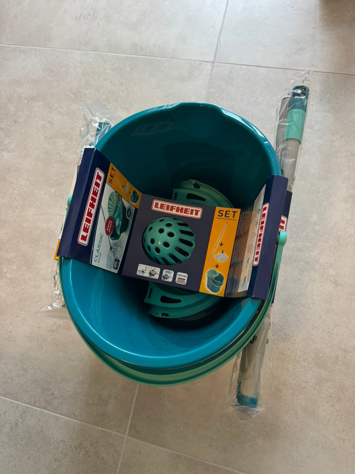 Nieuwe Mop, nog in verpakking, Ophalen, Mop of Dweil