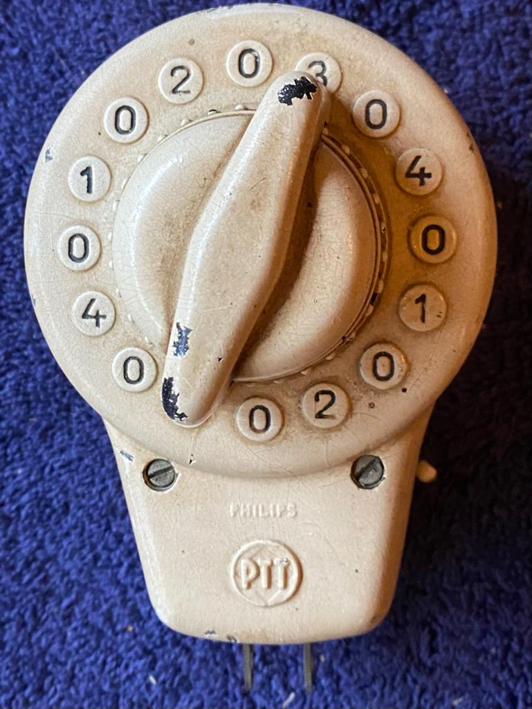 Vintage Philips PTT Draadomroep Schakelaar - Jaren '50/'60, Ophalen of Verzenden