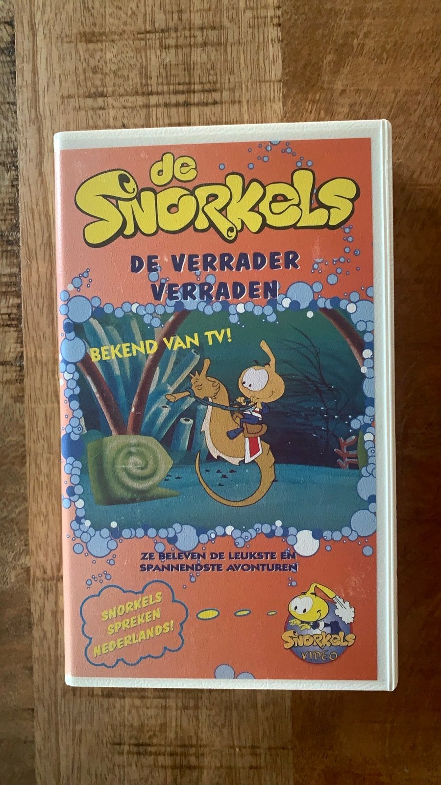 De Snorkels - De Verrader Verraden VHS, Gebruikt, Tekenfilm, Alle leeftijden, VHS