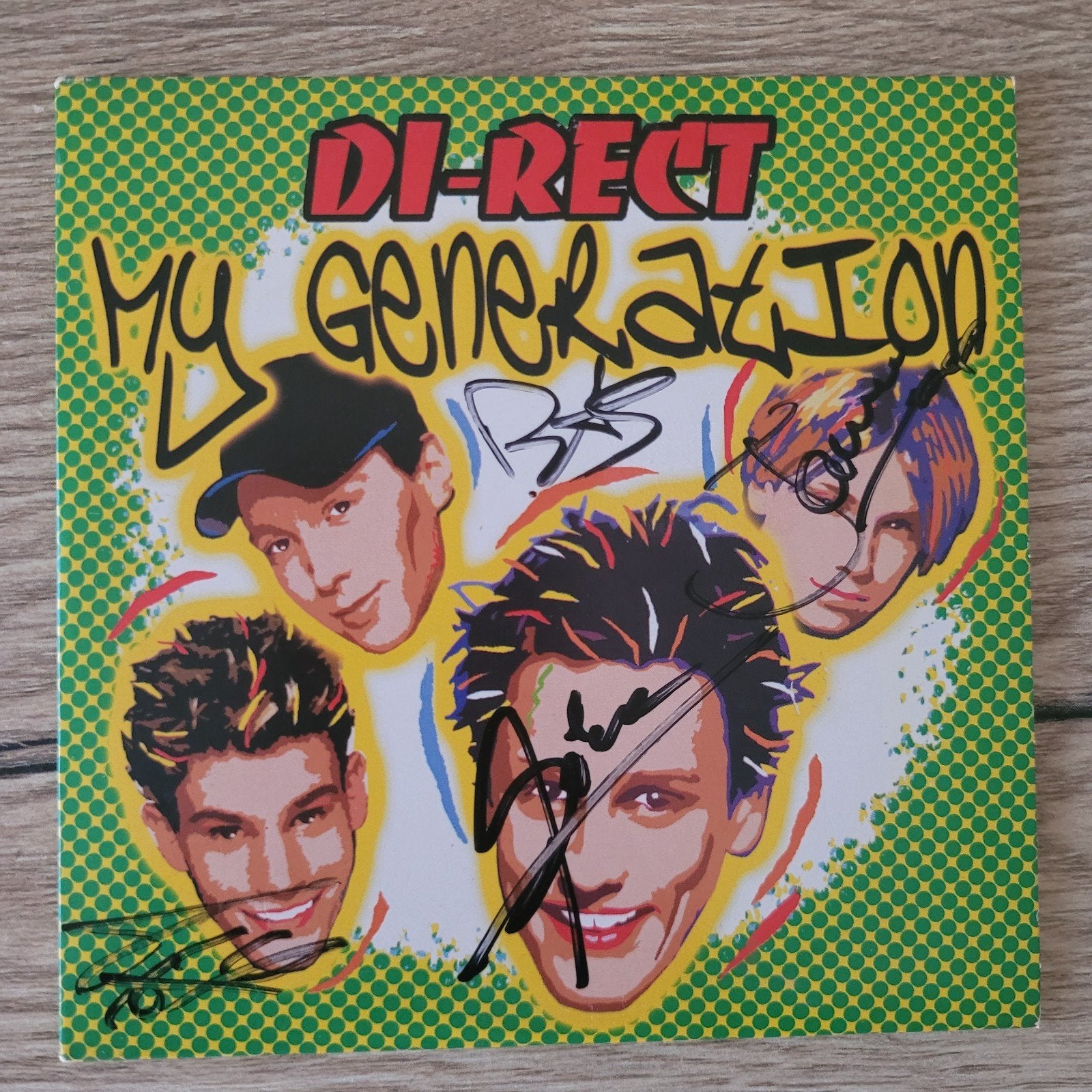 DI-RECT - My Generation gesigneerde cd single, Verzamelen, Muziek, Artiesten en Beroemdheden, Ophalen, Zo goed als nieuw, Cd of Plaat