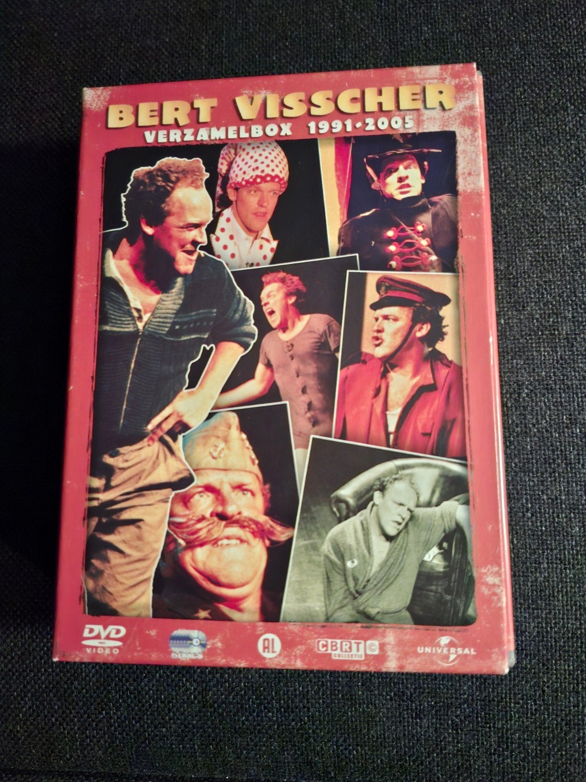 Bert Visscher Verzamelbox 1991-2005 - 6 DVD's, Stand-up of Theatershow, Bert Visscher, Alle leeftijden, Zo goed als nieuw