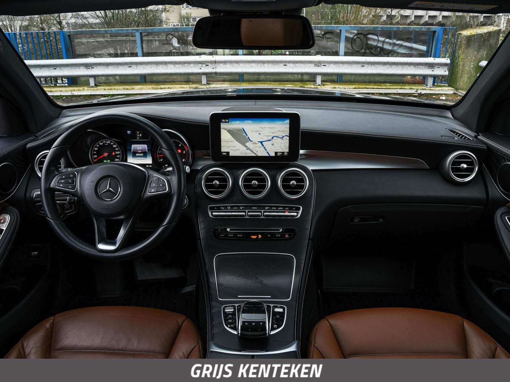Mercedes-Benz GLC-klasse 350 d 4MATIC AMG | Grijs Kenteken |, Auto's, Automaat, Gebruikt, Euro 6, 258 pk