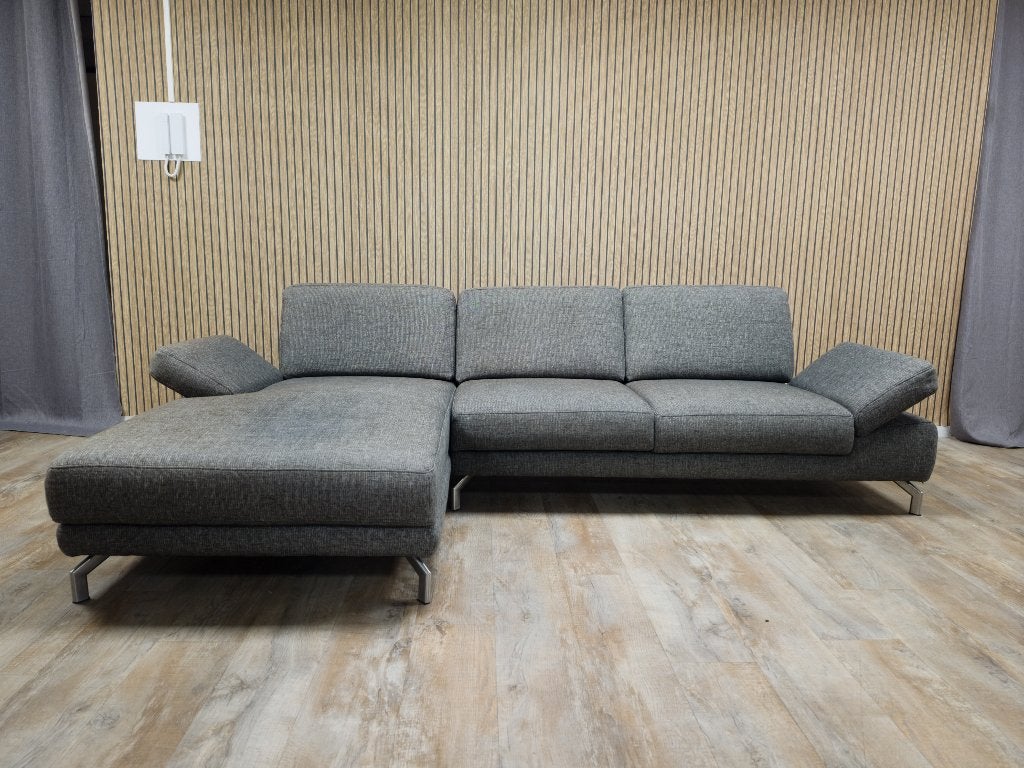 Mooi Taupe Bruin Hoekbank, Huis en Inrichting, Banken | Bankstellen, Gebruikt, Hoekbank, Hoekbank, Ophalen of Verzenden