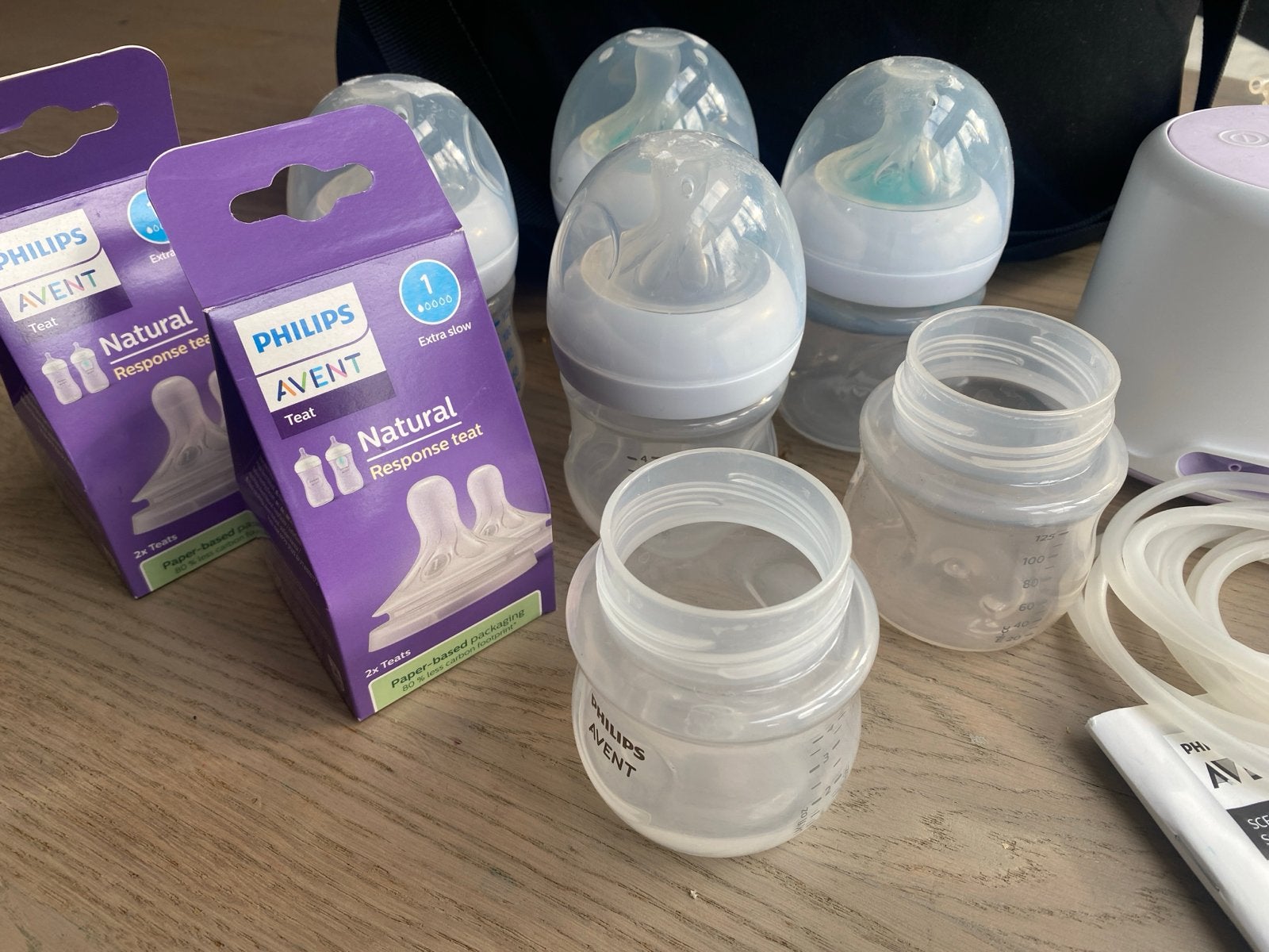 Philips Avent kolfset met koeltas en extra spenen, Ophalen, Zo goed als nieuw