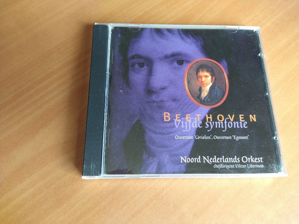 CD Noord Nederlands Orkest - Beethoven vijfde symphonie, Ophalen of Verzenden, Classicisme, Zo goed als nieuw, Orkest of Ballet