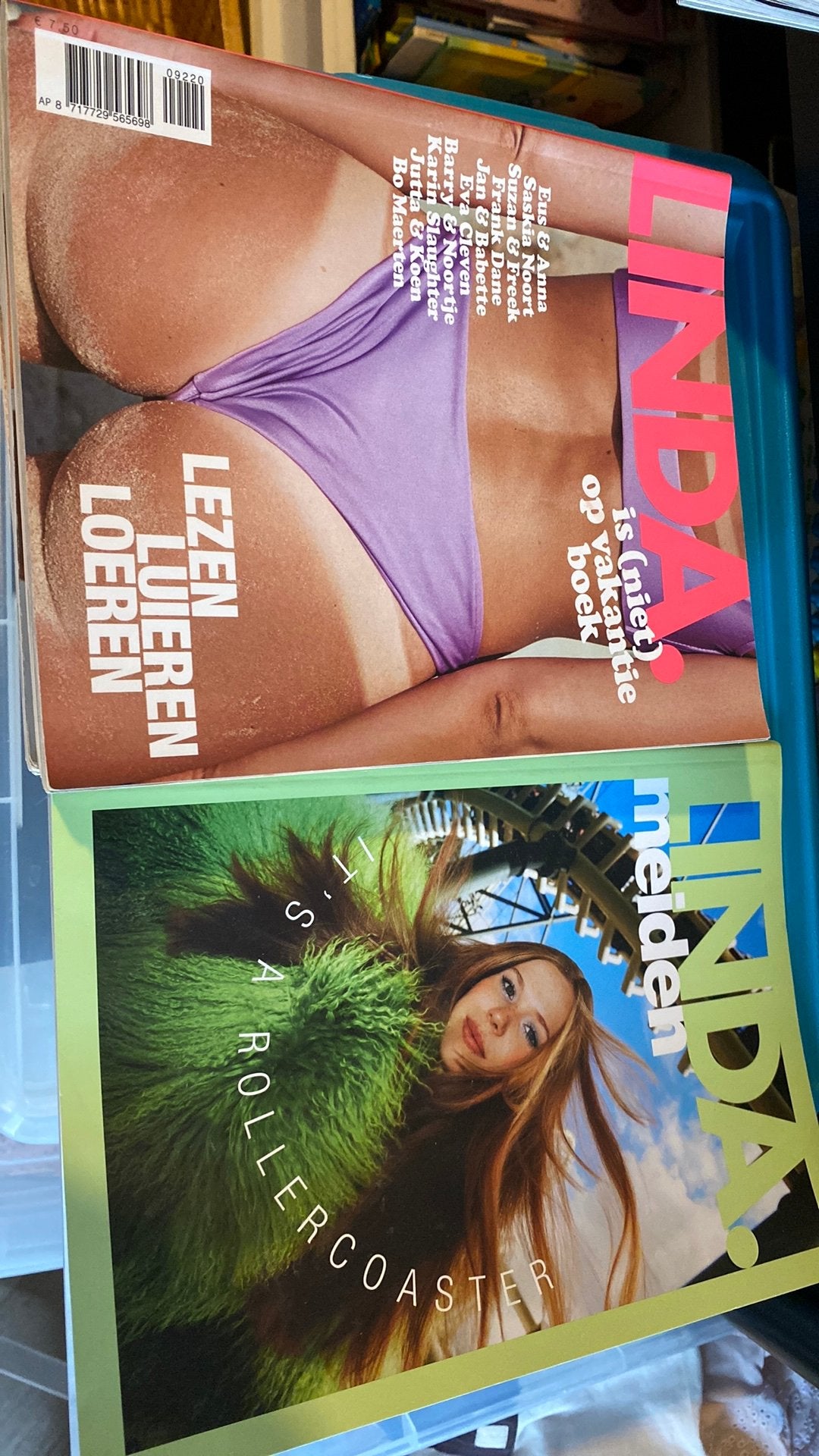 Tijdschrift LINDA vakantieboek en linda meiden 2025, Ophalen of Verzenden, Zo goed als nieuw, Damesbladen