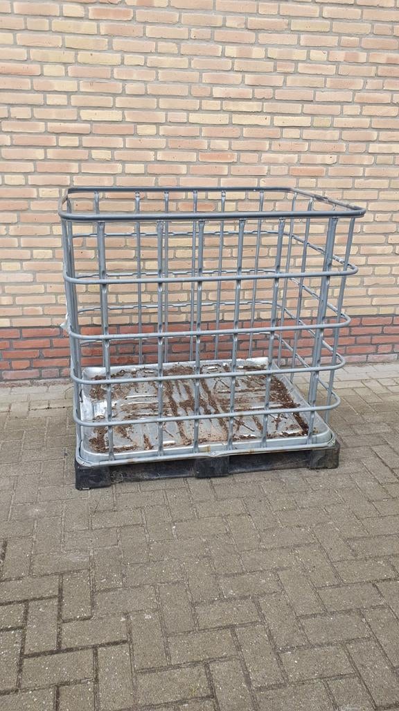 IBC Rek/Krat voor Houtopslag - Stevig en Ruim, Doe-het-zelf en Verbouw, Kratten en Dozen, Gebruikt, Krat, 100 cm of meer, 50 cm of meer