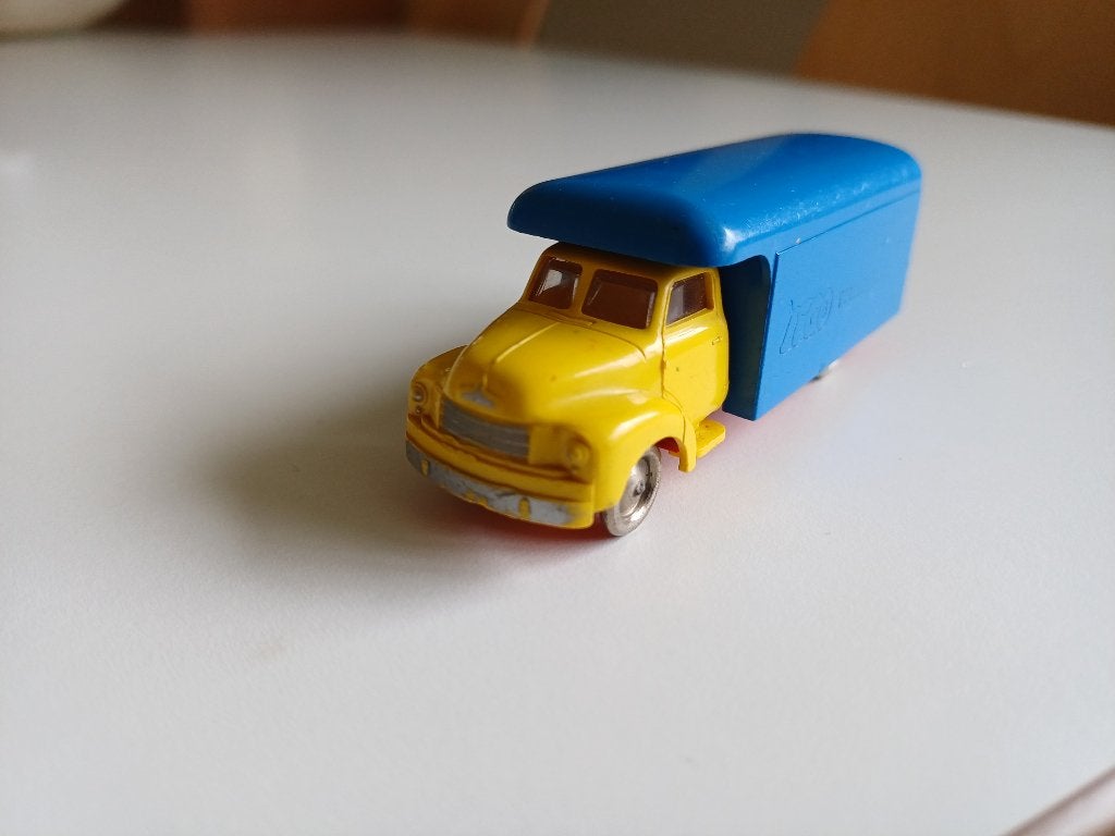 Lego jaren 50 verhuiswagen, Hobby en Vrije tijd, Modelauto's | 1:87, Ophalen of Verzenden, Gebruikt, Bus of Vrachtwagen