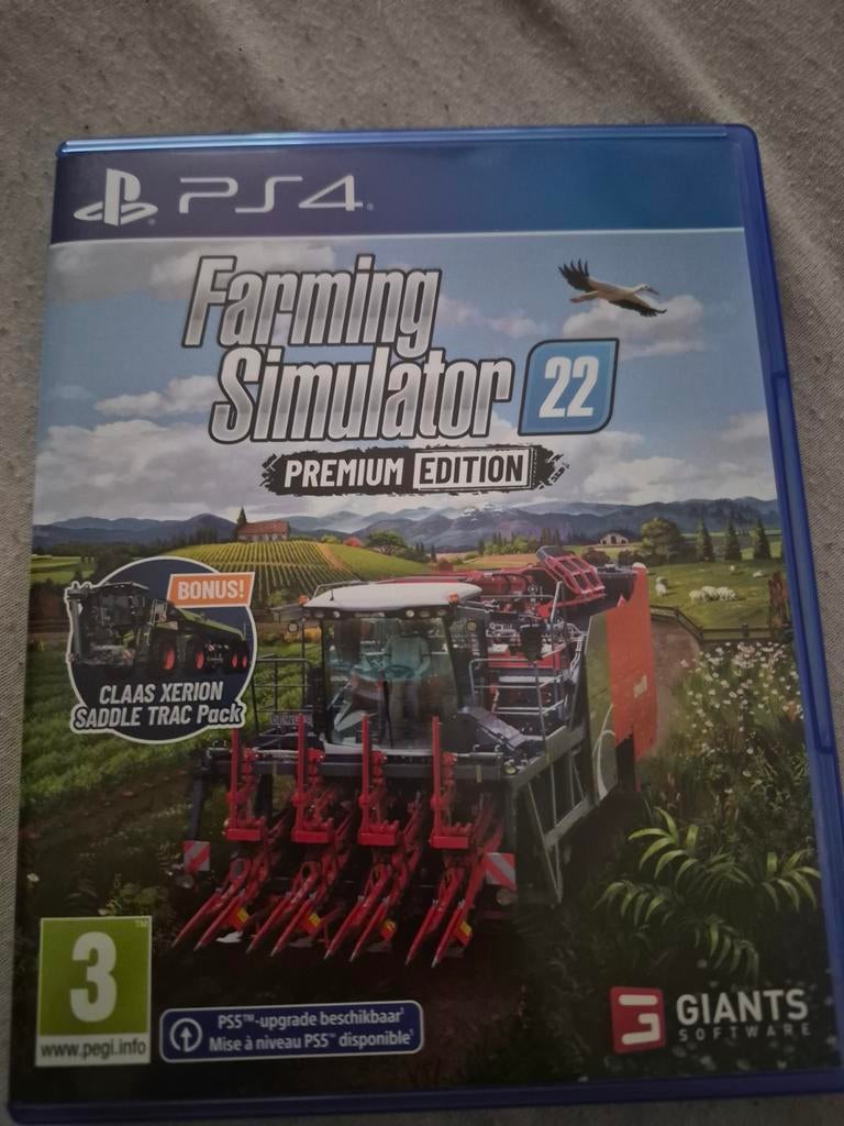 farming simulator 22 ps4 premium edition, Spelcomputers en Games, Games | Sony PlayStation 4, Ophalen, Online, Nieuw, Simulatie
