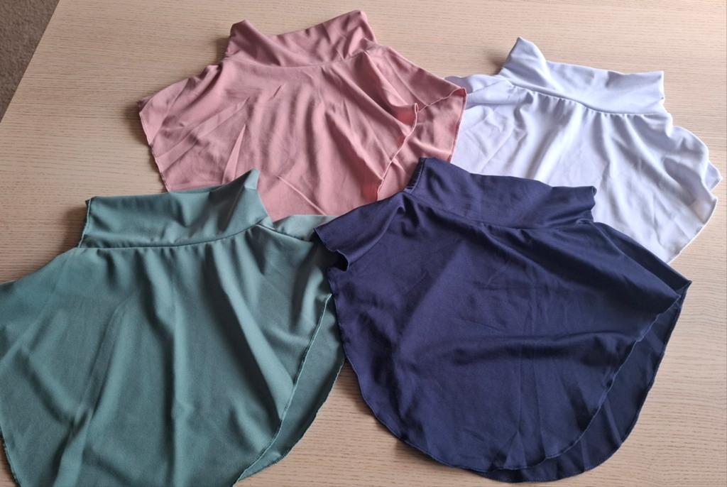 4 stuks kol kraagjes in diverse kleuren, Kleding | Dames, Ophalen of Verzenden, Zo goed als nieuw