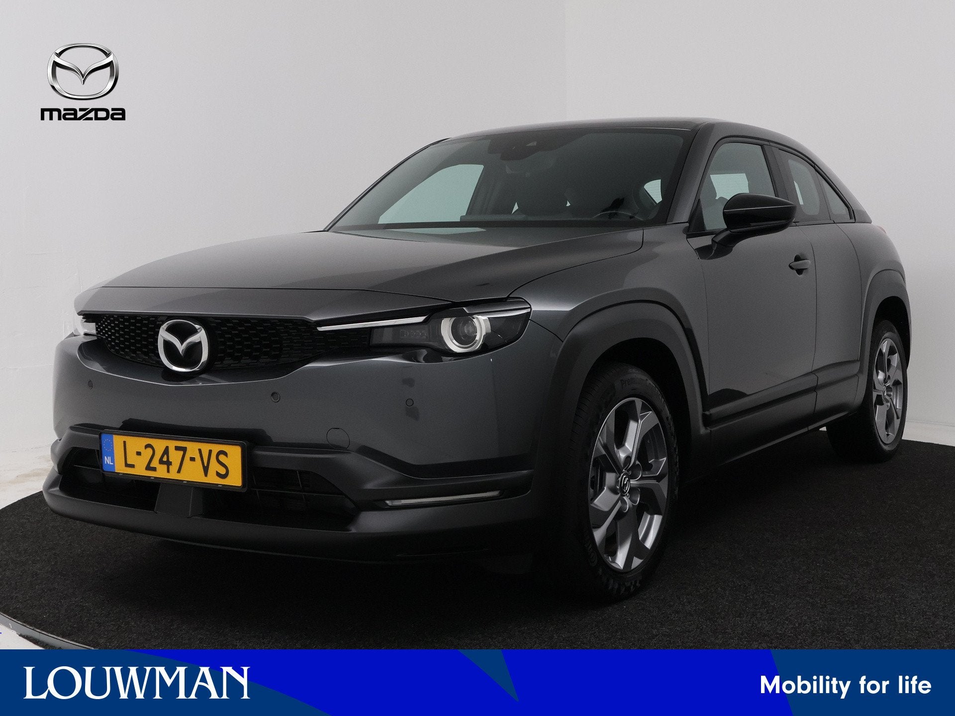 Mazda MX-30 e-SkyActiv 145 36 kWh | Navigatie | Camera |, Auto's, Stof, Gebruikt, Parkeersensor, Origineel Nederlands