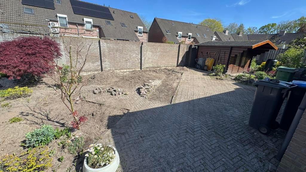 Gebruikte betonnen klinkers voor tuin of oprit, Ophalen, Gebruikt, Overige materialen