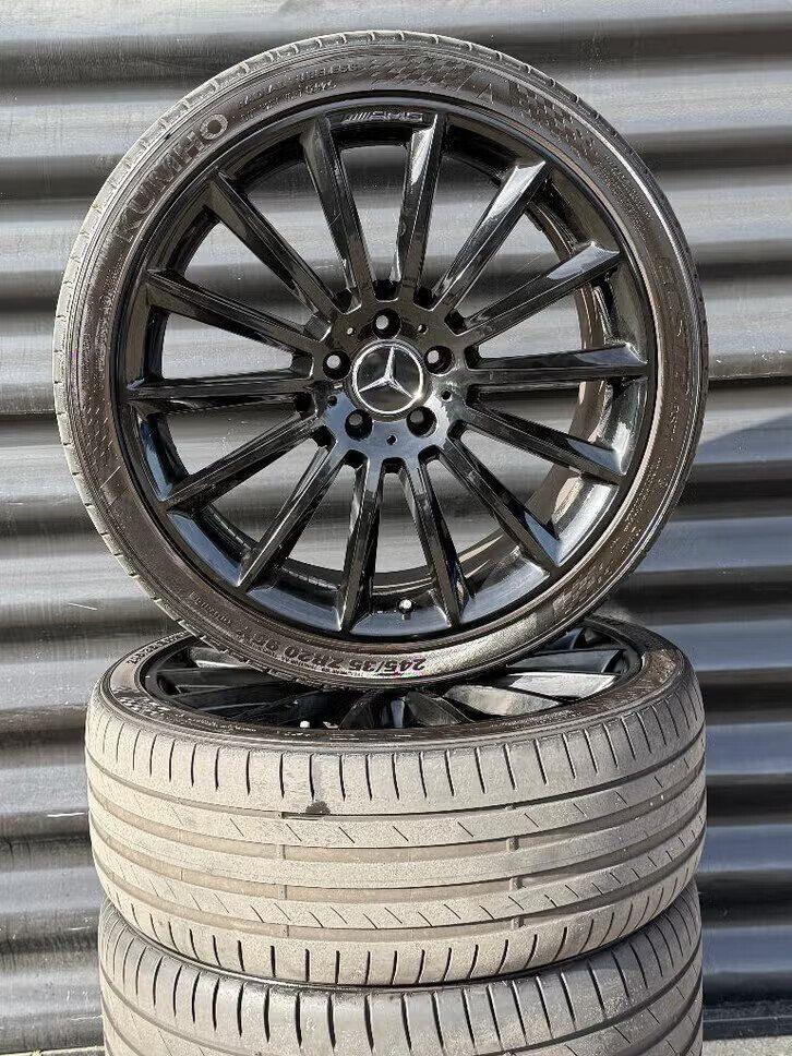 20” Orig Mercedes Amg E53 W213 CLS 53 Amg W257 velgen Banden, Ophalen, Banden en Velgen, 20 inch, Zomerbanden