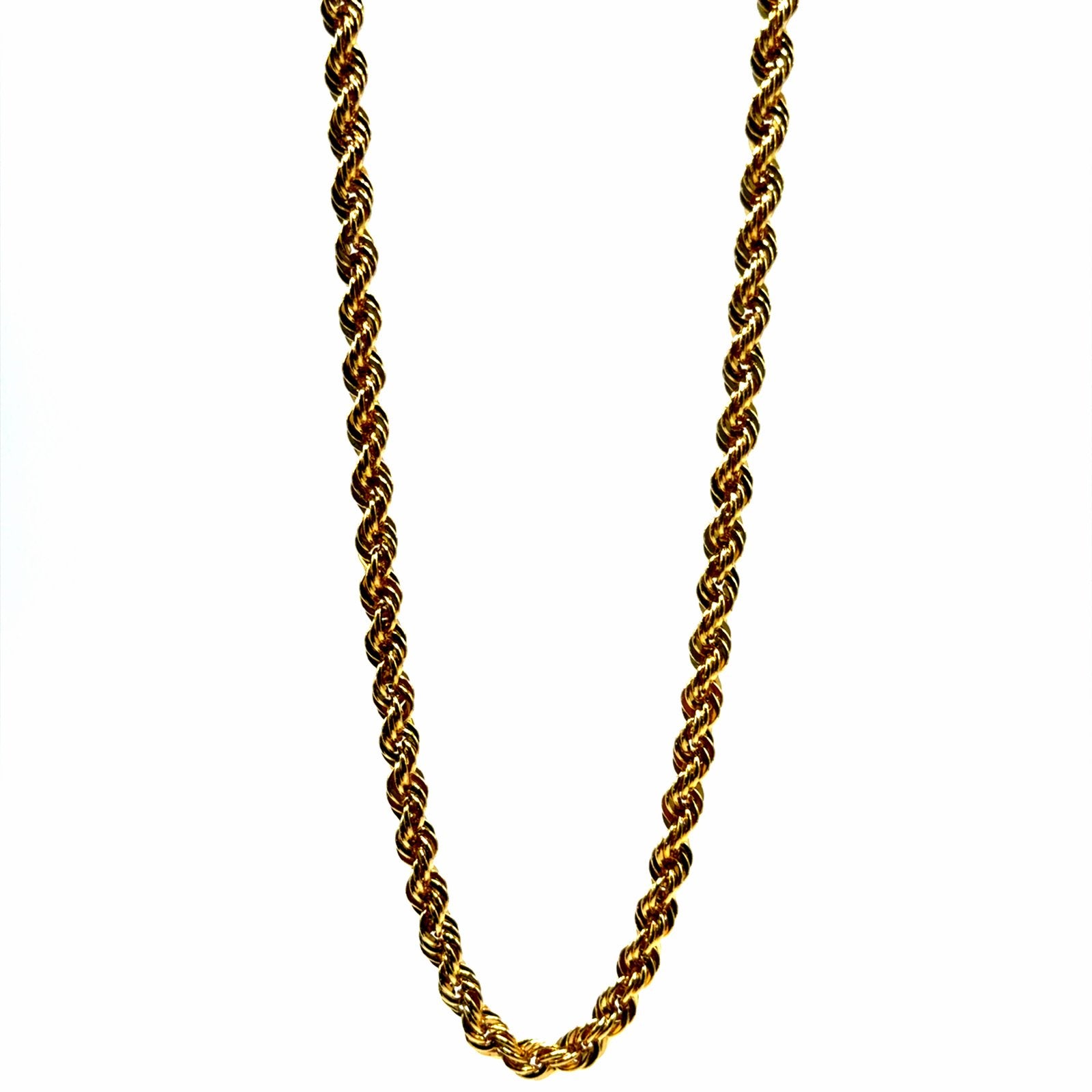 Gouden touwketting, 14K goud, W, Nieuw, Ophalen of Verzenden, W