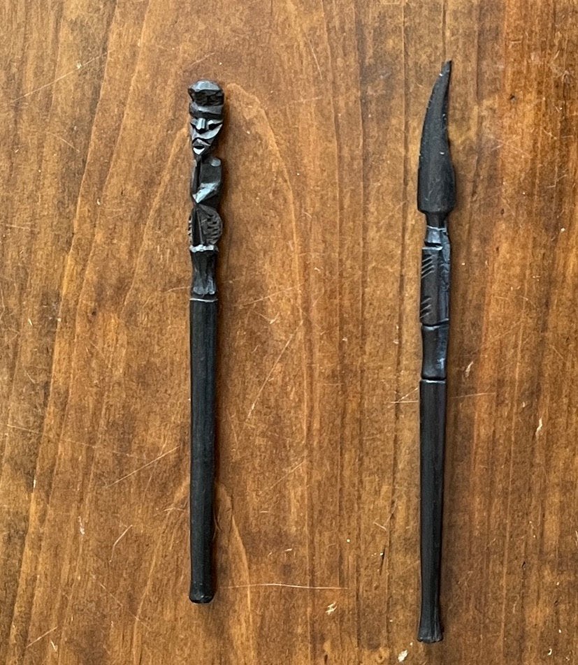 Afrikaanse haarpennen, Antiek en Kunst, Ophalen of Verzenden