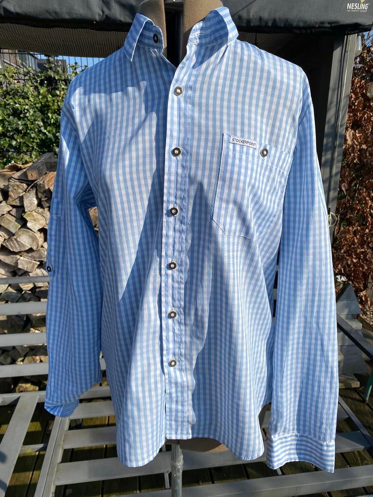 Trachtenhemd maat M Stockerpoint, Maat 48/50 (M), Ophalen of Verzenden, Kleding, Overige thema's
