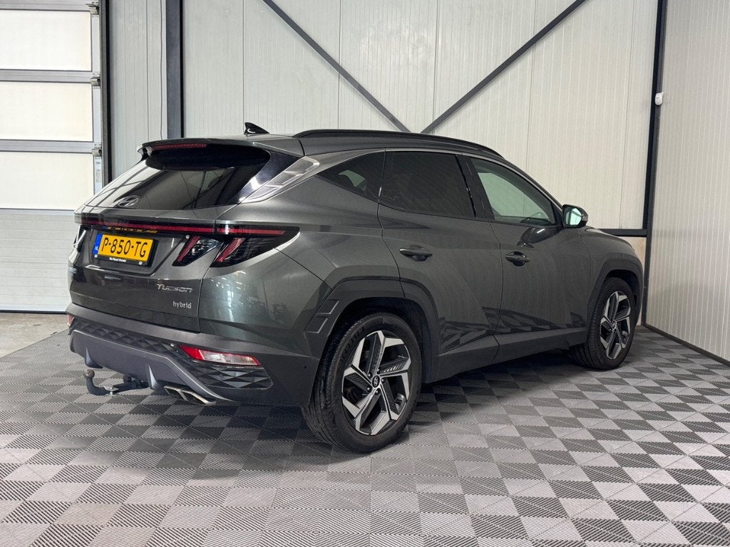 Hyundai Tucson 1.6 T-GDI HEV | Premium Sky | Pano | Leer | N, Auto's, Hyundai, Gebruikt, Euro 6, 4 cilinders, 179 pk