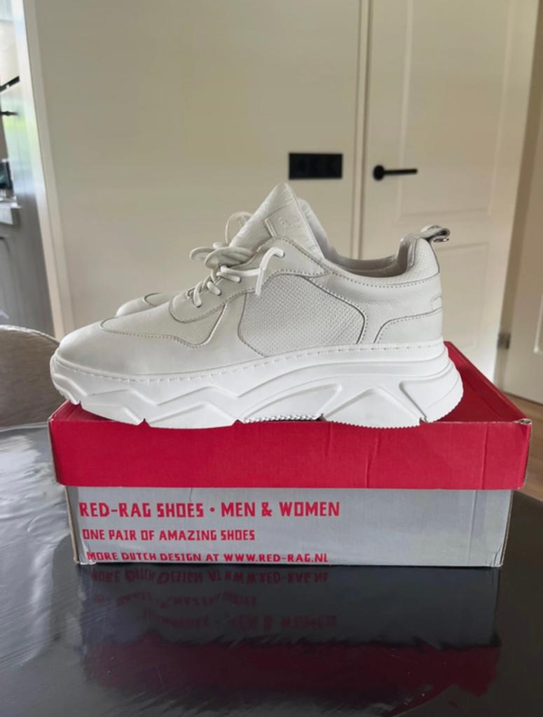 NIEUWE witte Red Rag sneakers, Kleding | Dames, Schoenen, Wit, Nieuw, Ophalen of Verzenden, Sneakers of Gympen