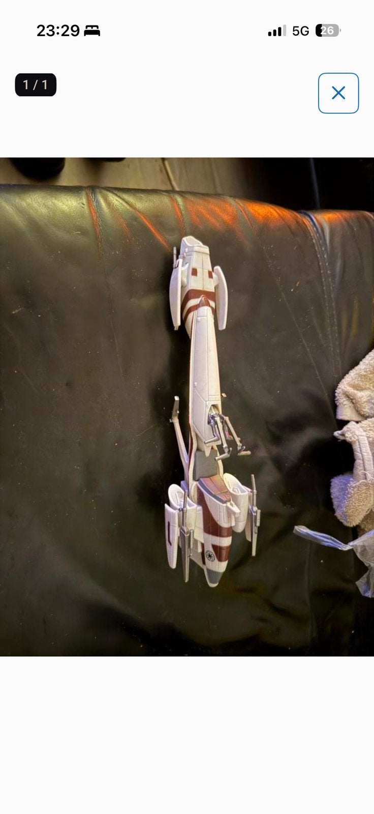 Speederbike star wars, Verzamelen, Ophalen of Verzenden, Zo goed als nieuw, Actiefiguurtje