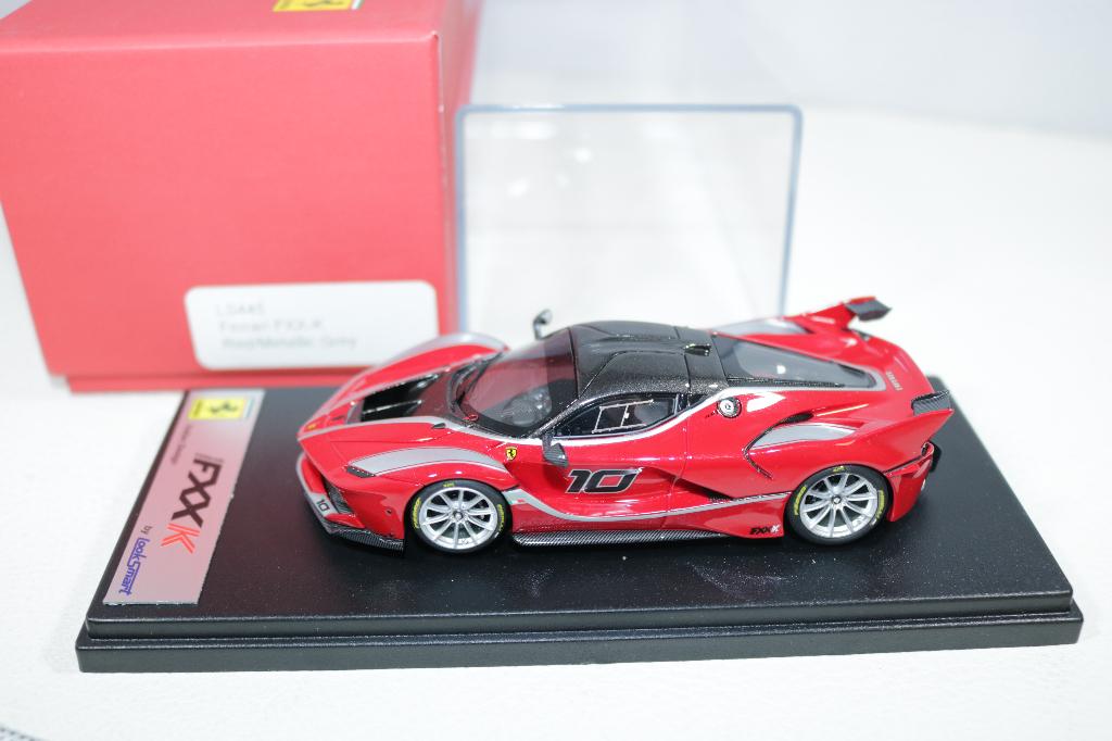 Looksmart LS445 Ferrari FXX-K Red metallic Grey 1:43 MIB, Ophalen of Verzenden, Nieuw, Auto, Overige merken