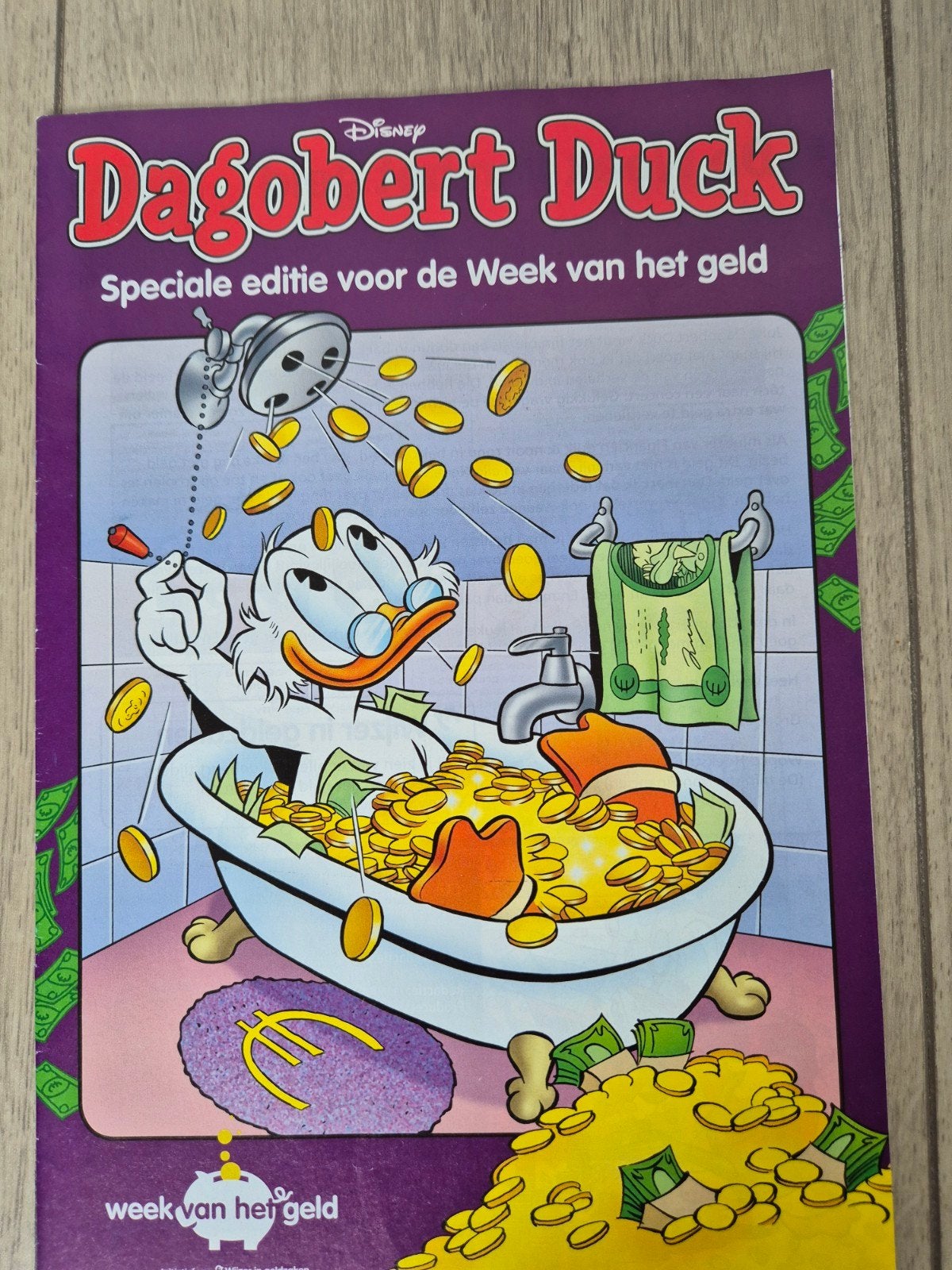 Dagobert Duck - Speciale editie Week van het geld, Eén stripboek, Ophalen of Verzenden, Zo goed als nieuw, Walt Disney