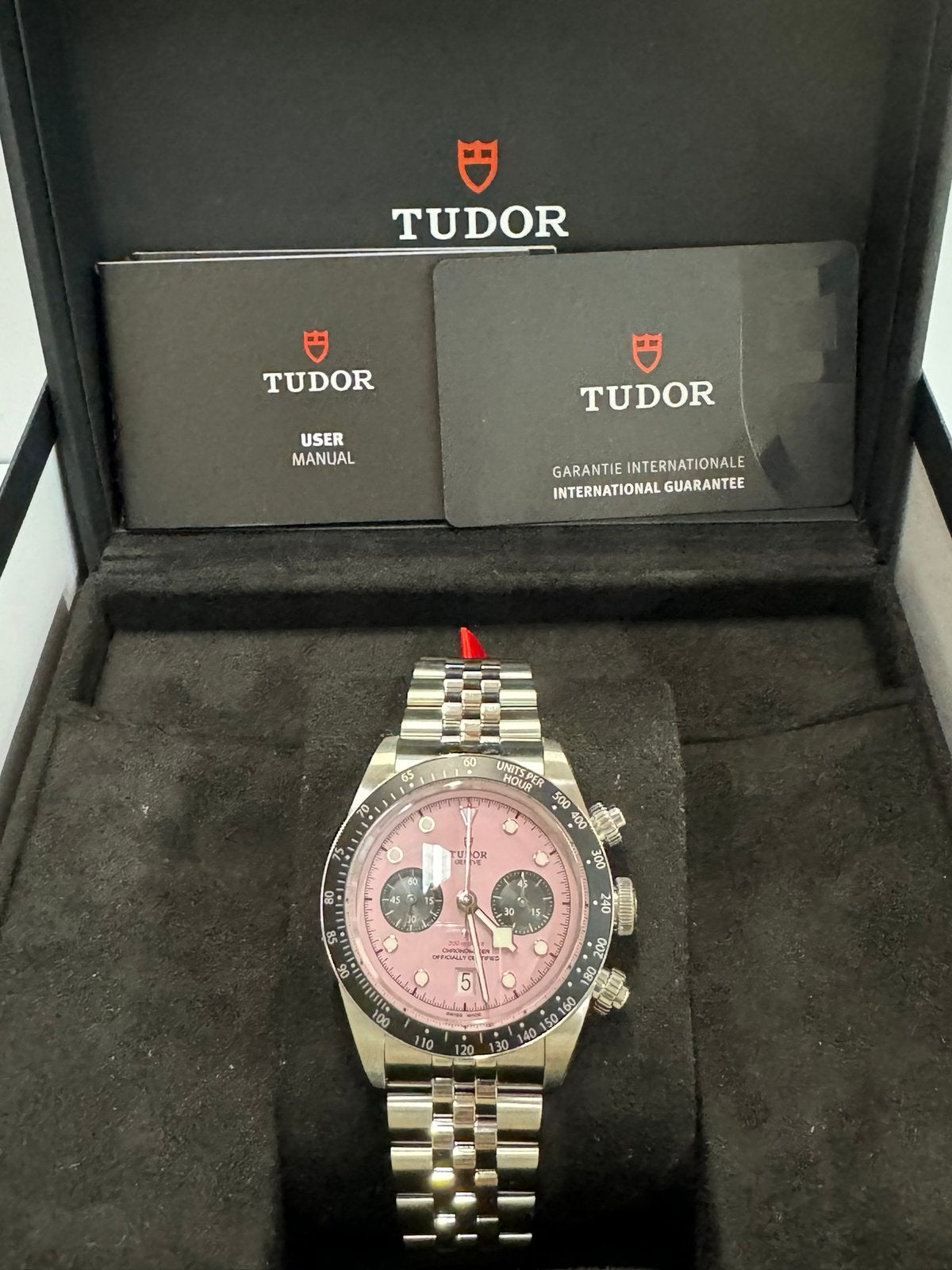 Tudor Black Bay Chrono “Inter Miami” M79360N-0019 Nieuw, Staal, Staal, Polshorloge, Nieuw